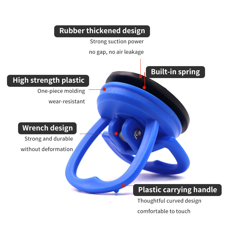 Ventouse de débosselage de carrosserie.