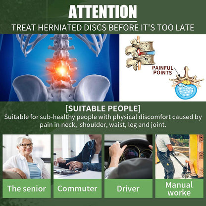 Spray à base de plantes pour soulager les douleurs lombaires, les genoux et les articulations en général.