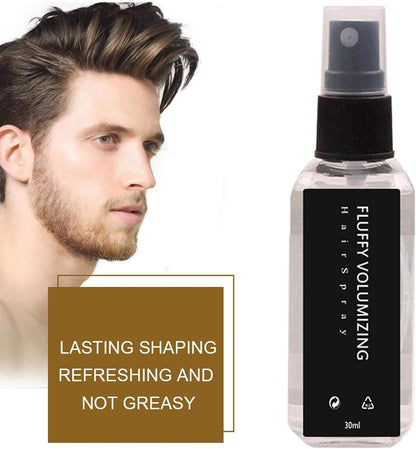 Spray épaississant pour cheveux aux protéines végétales.