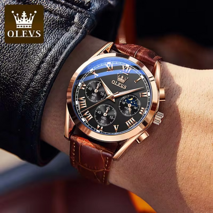 OLEVS 2871 - Montre à quartz pour homme.