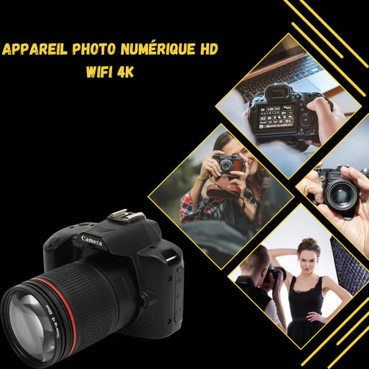 Appareil photo numérique HD WIFI 4K