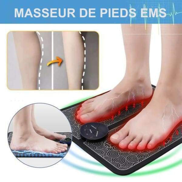 Masseur pour Pieds par Electrostimulation - Appareil de Massage et Circulation Sanguine