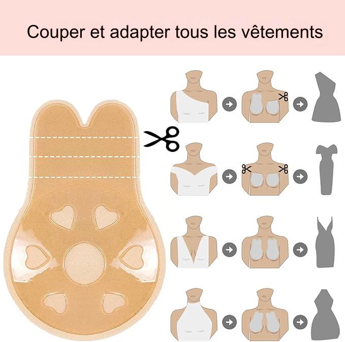 Soutien-Gorge Invisible Adhésif.
