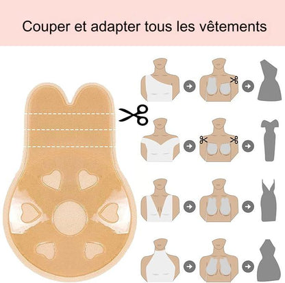 Soutien-Gorge Invisible Adhésif.