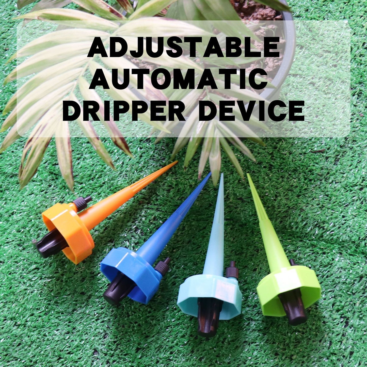 Système d'irrigation goutte-à-goutte automatique, système de contrôle d'arrosage automatique des plantes avec Valve de contrôle réglable *pack avec 6 piece*