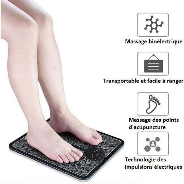 Masseur pour Pieds par Electrostimulation - Appareil de Massage et Circulation Sanguine